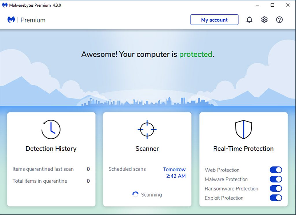 آنتی ویروس ویندوز Malwarebytes Premium