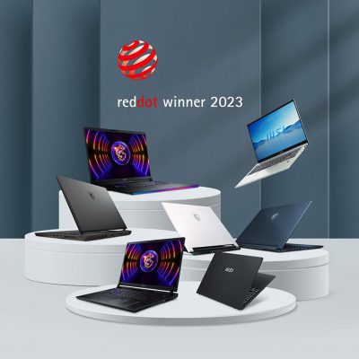 جوایز Red Dot 2023 برای مدل های جدید لپ تاپ MSI